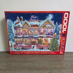 Getting Ready for Christmas - 1000 Piece Jigsaw Puzzle by Eurographics